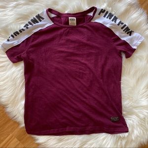 Pink Victoria’s Secret crew neck